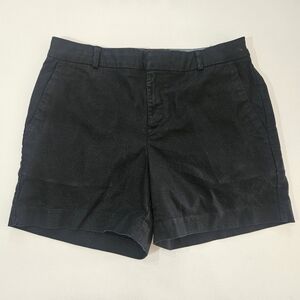 Banana Republic Chino City‎ Shorts Womens Size 4 Black Classic Minimalist